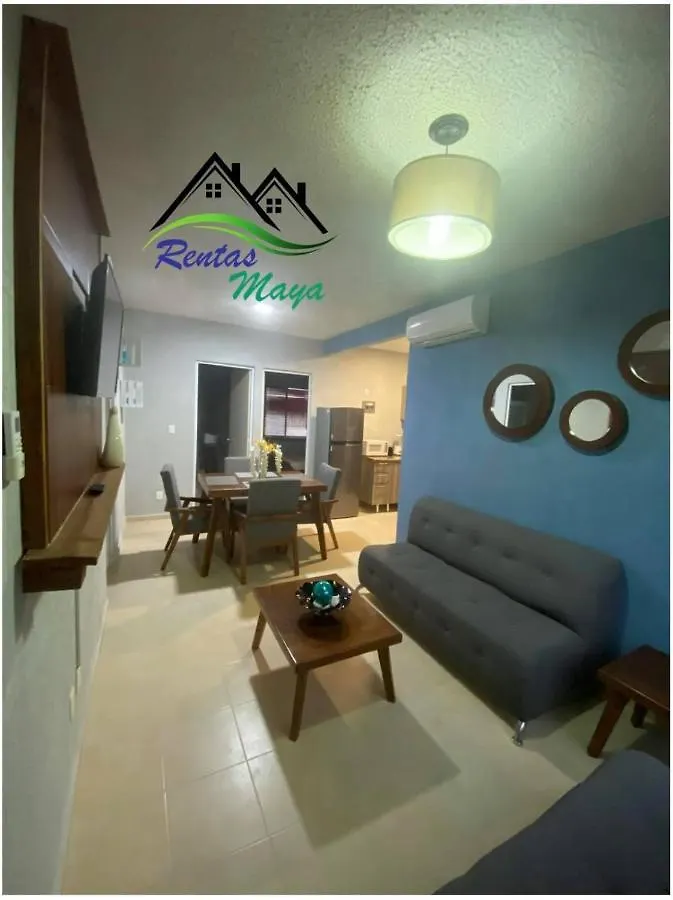Departamento Comodo En Playa Del Carmen
